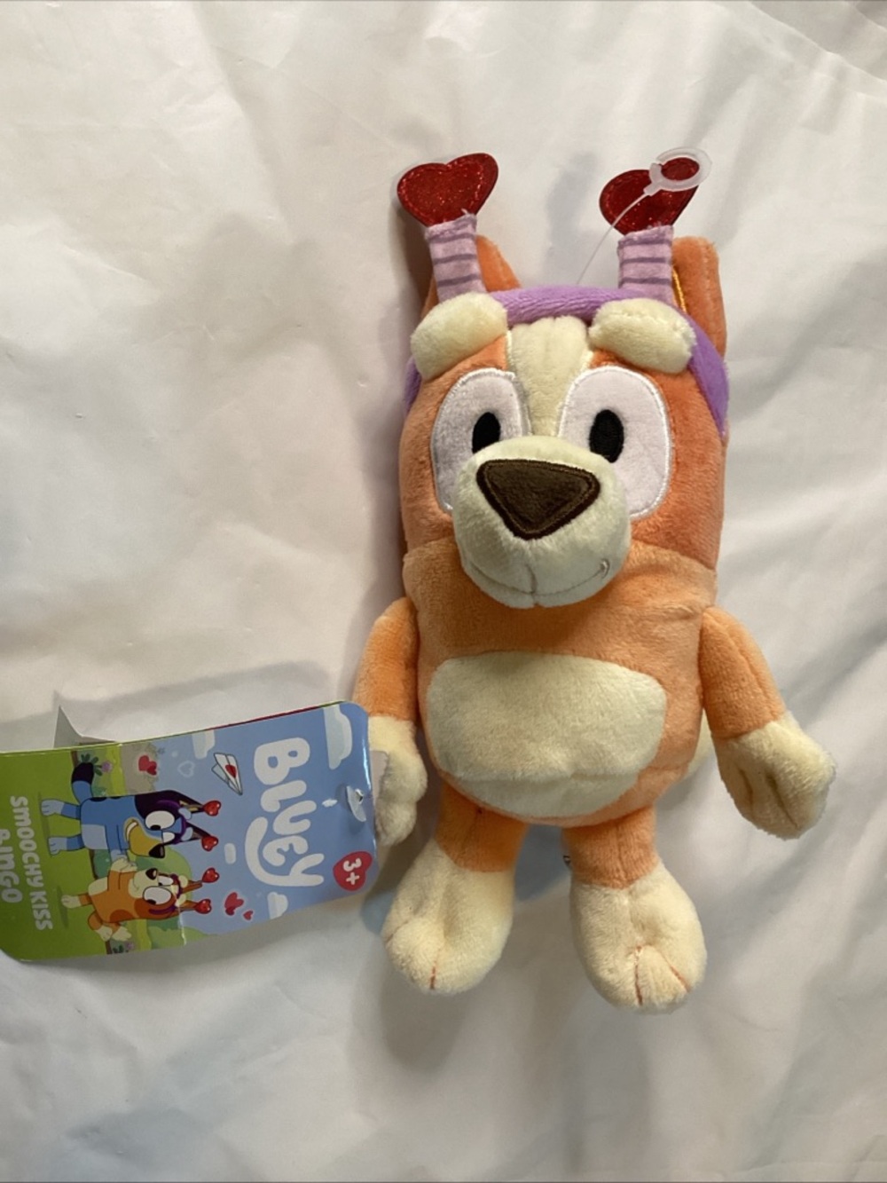 Blitzy Orange & Cream Plush Pet with Heart Antenna by Blitzy